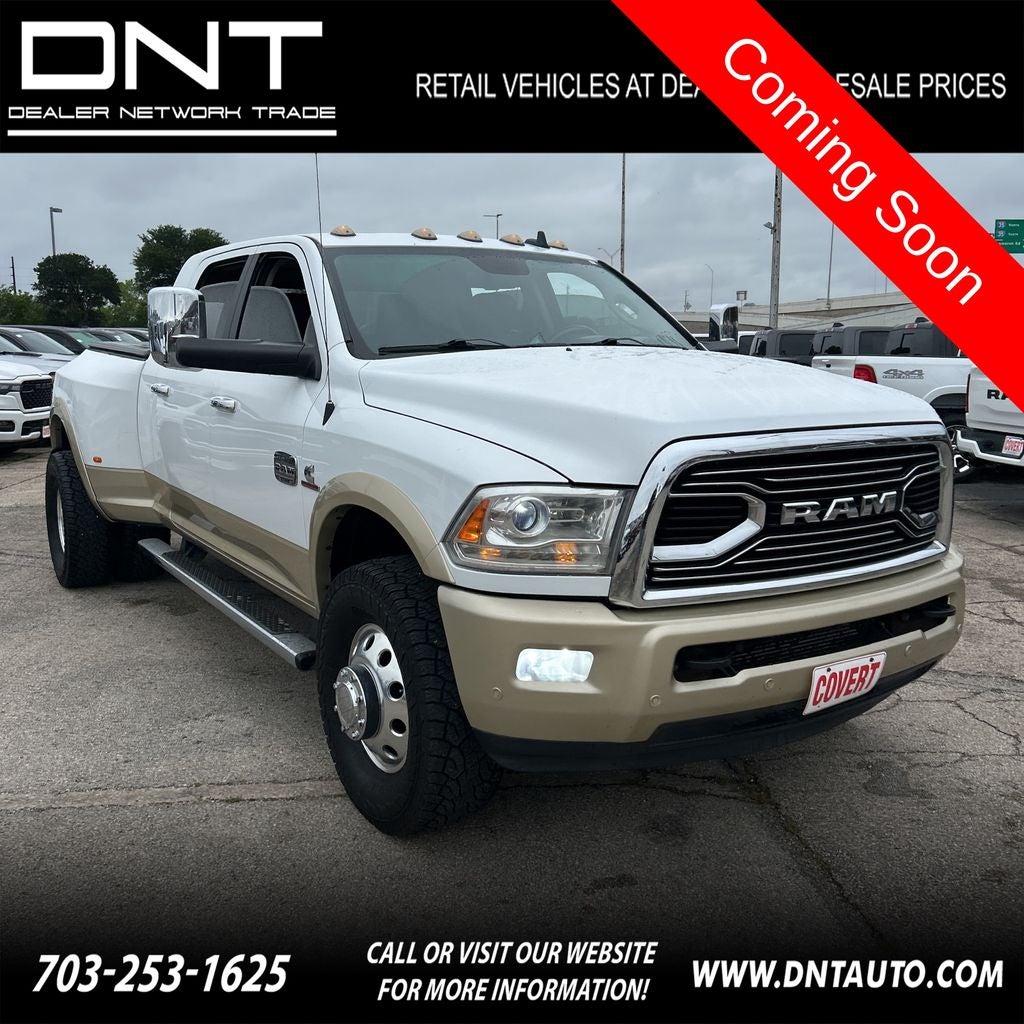 2017 RAM 3500 Laramie Longhorn Mega Cab DRW